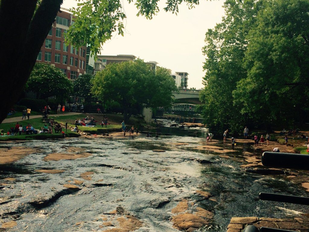 The waterfront in Greenville South Carolina