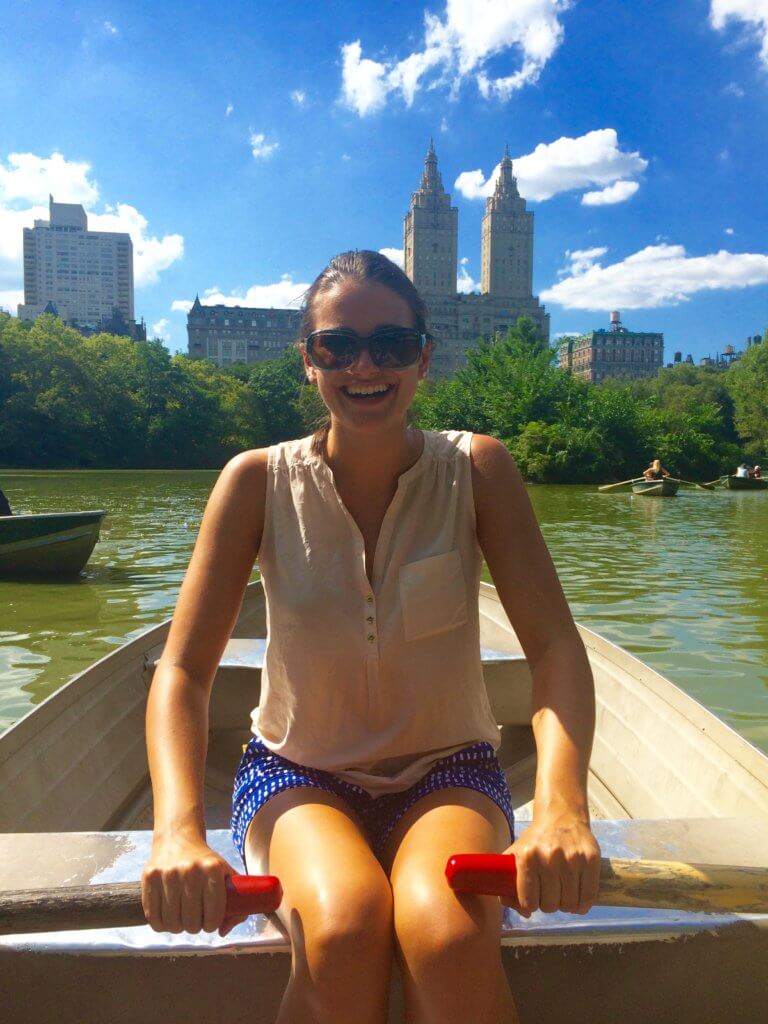 paddle boats in central park