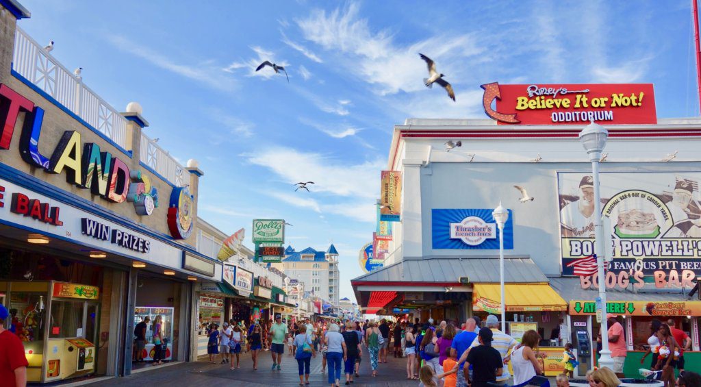 Ocean City, Maryland Boardwalk 