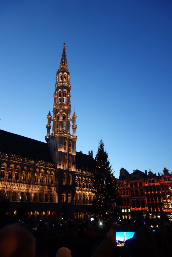 Grand Place Light Show
