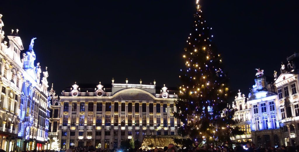 Christmas in Grand Place, Brussels 