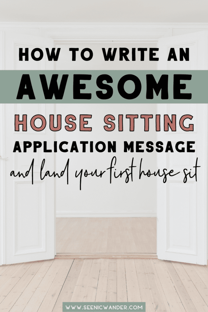 how to write an awesome house sitting application message, house sitting jobs, applying to house sits, how to apply to house sits