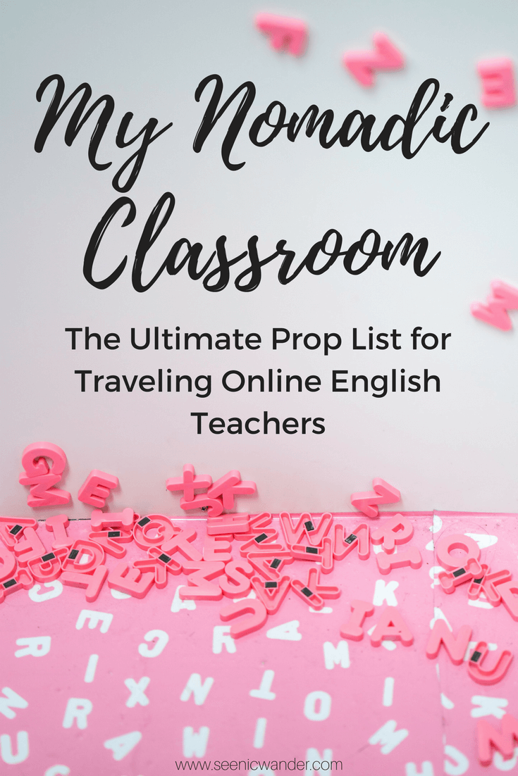 My Classroom Setup for Teaching English Online | See Nic Wander