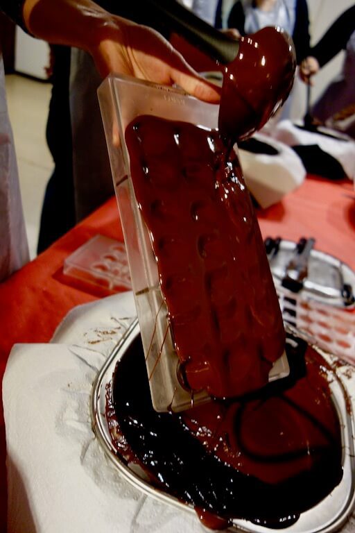 Belgian chocolate making class