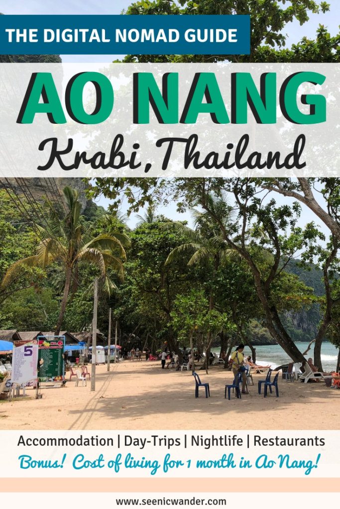what to do in Ao Nang Beach Krabi Thailand