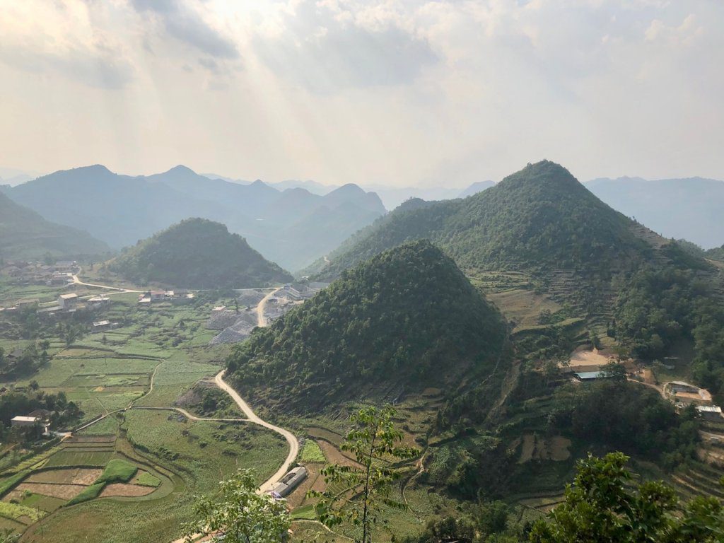 View from Lung Cu Flagpole - 4 Days on the Ha Giang Loop