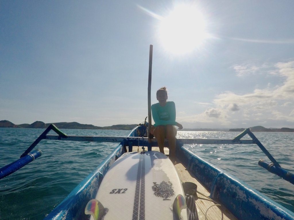 surf spots in bali for beginners