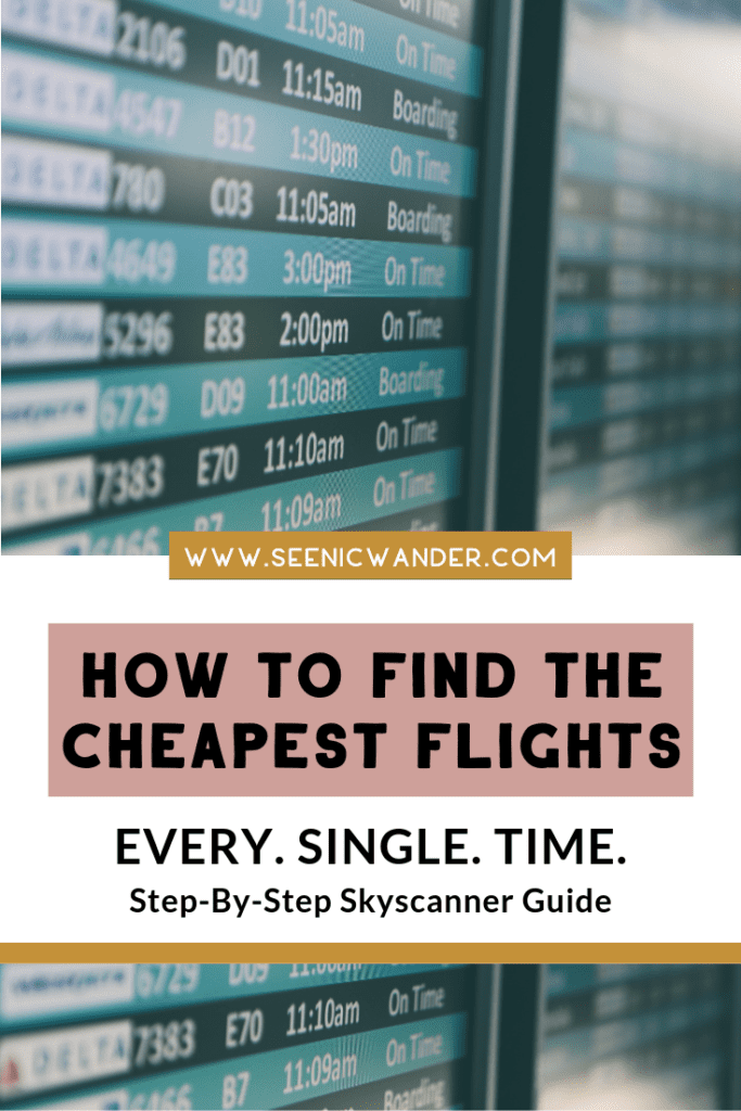 How to find cheap flights anywhere in the world