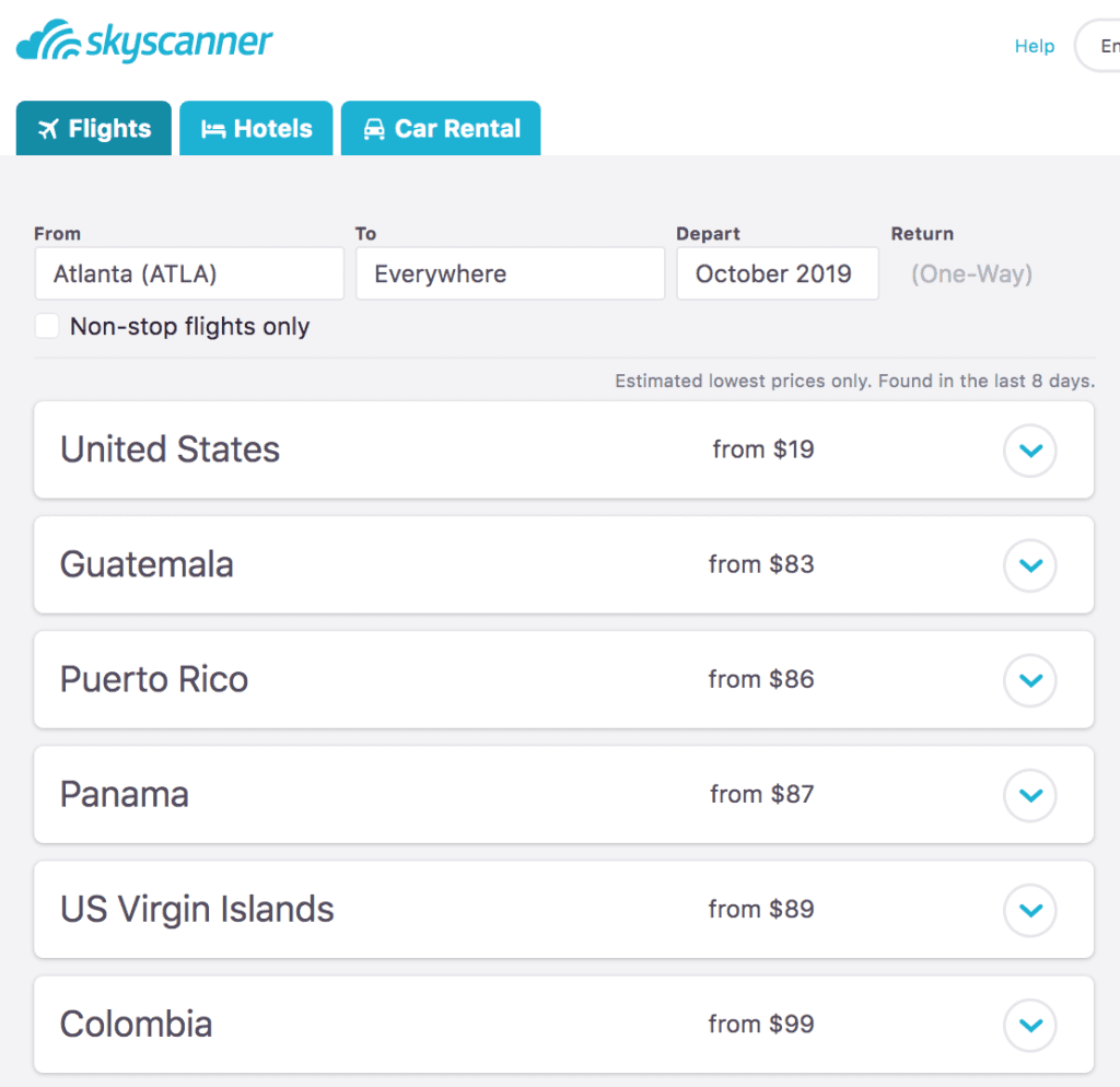 how to find super cheap international flights