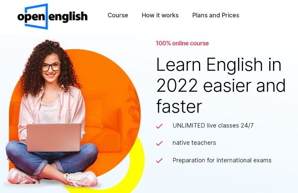 open english website