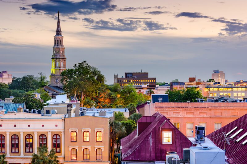 Enjoying the Charleston Skyline is the perfect activity for your weekend in Charleston SC