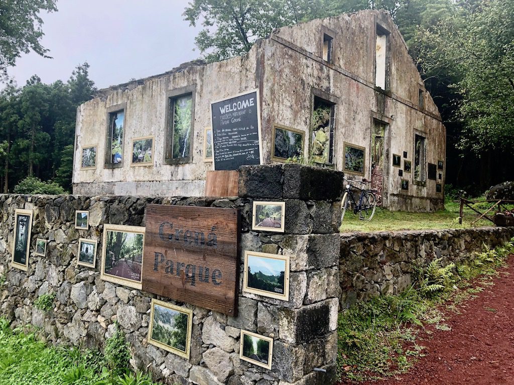 Grena Parque in Sao Miguel Azores