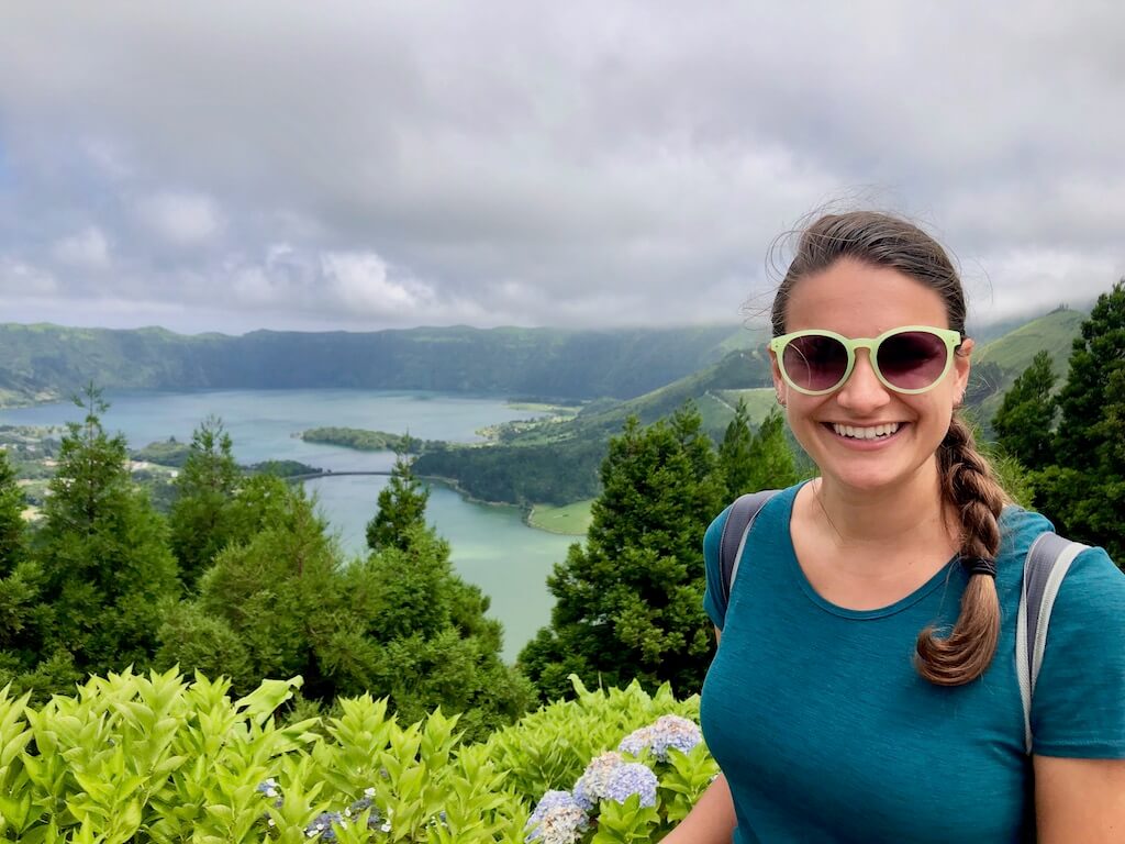 Sete Cidades Viewpoint Sao Miguel Azores
