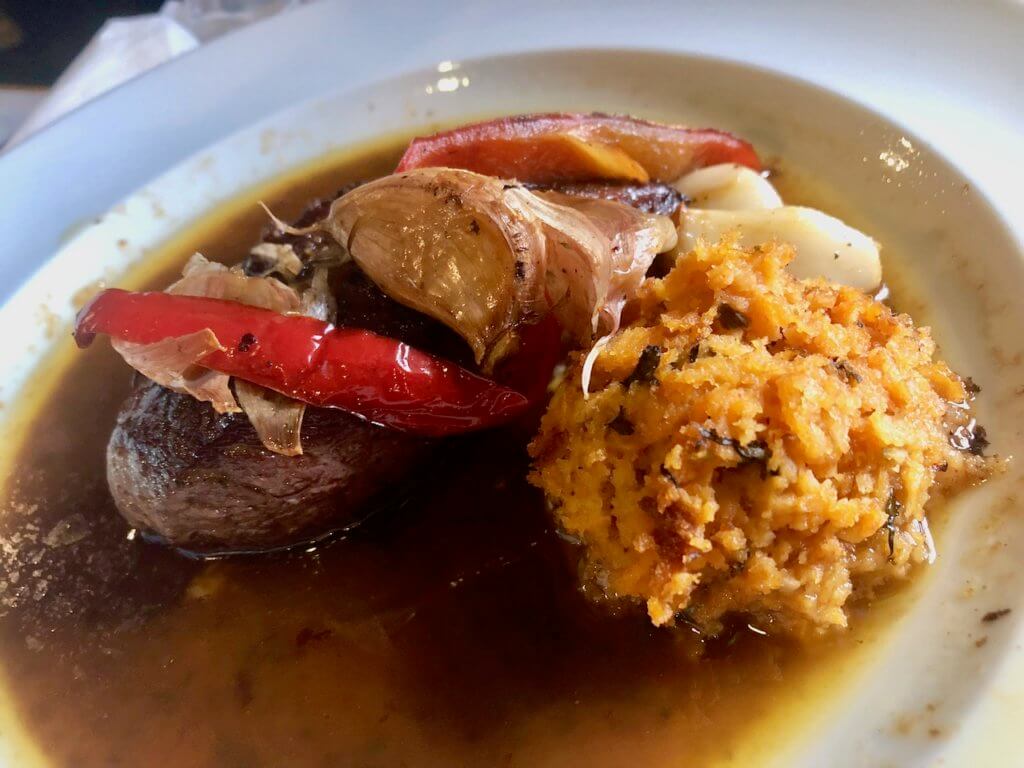 Meal from A Tasca, Ponta Delgada