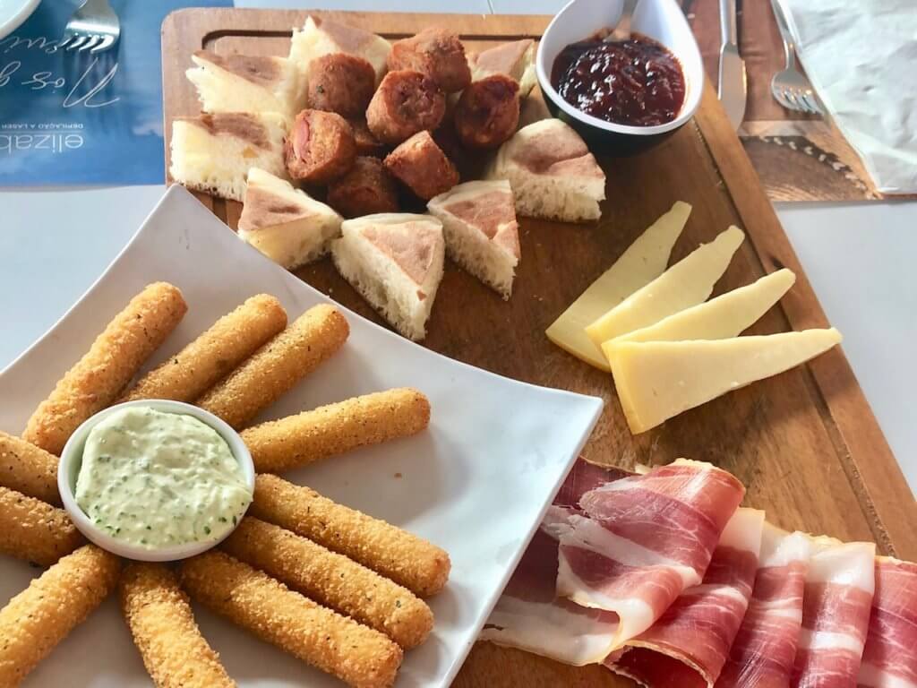 Starters from Sunset Beach Bar and Restaurant