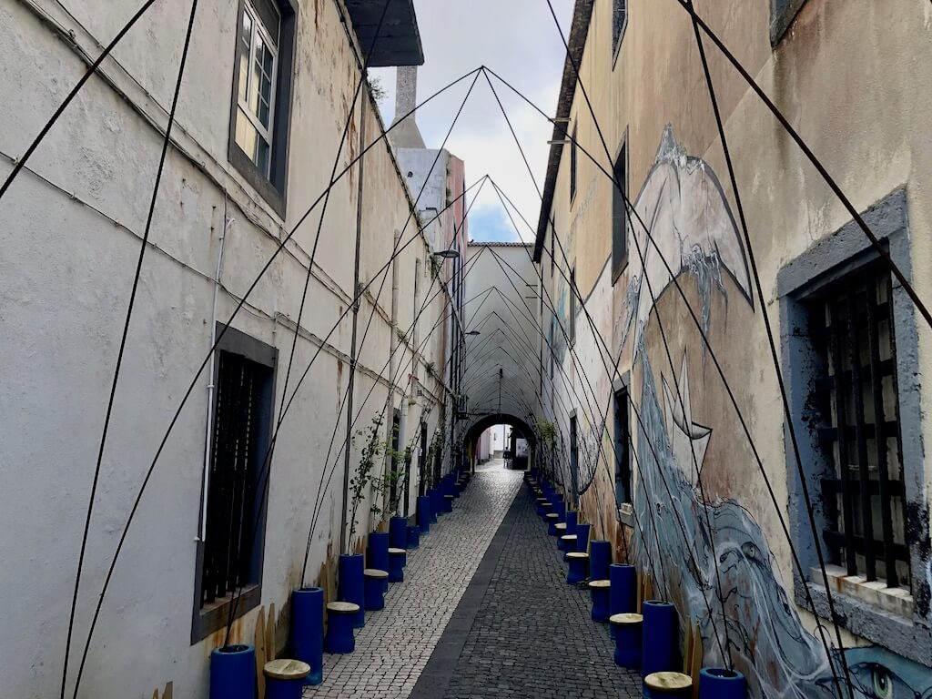 Mural in Ponta Delgada