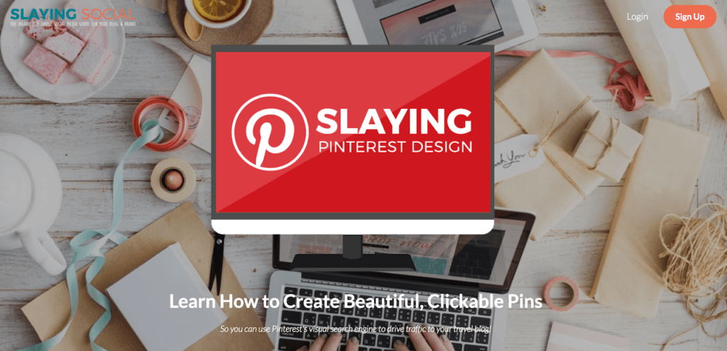 Slaying Pinterest Design course for bloggers