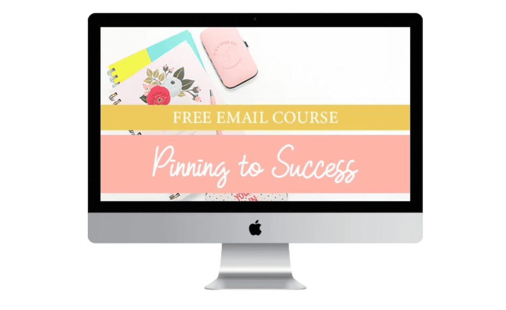 Pinning to Success free email course