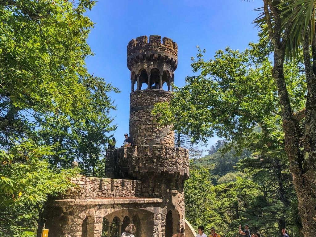 A tower at the Quinta da Regaleira