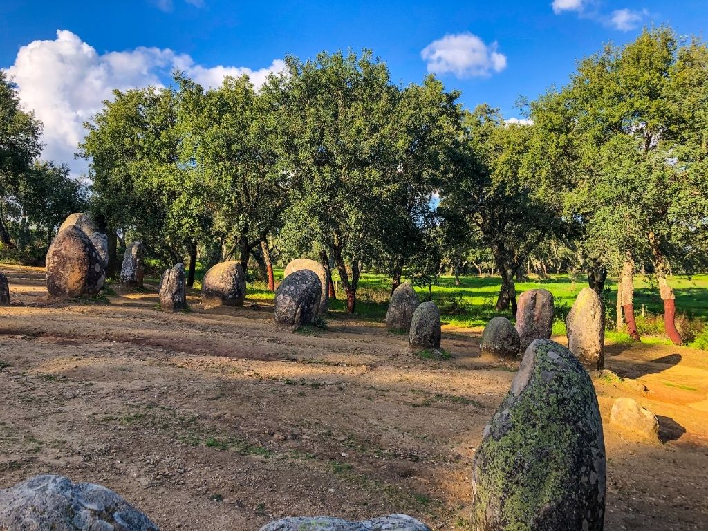 Cromeleque dos Almendres in Evora