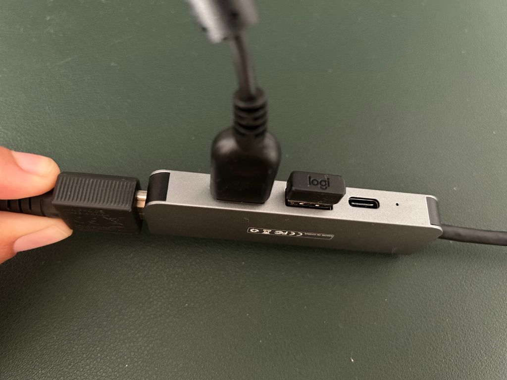 Docking station for connecting devices that don't have the right ports