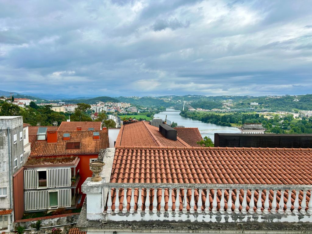 The view from Coimbra University